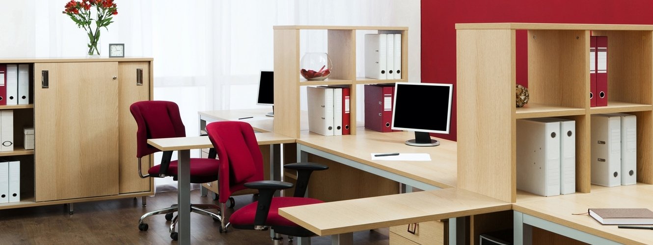 improve office storage to banish clutter