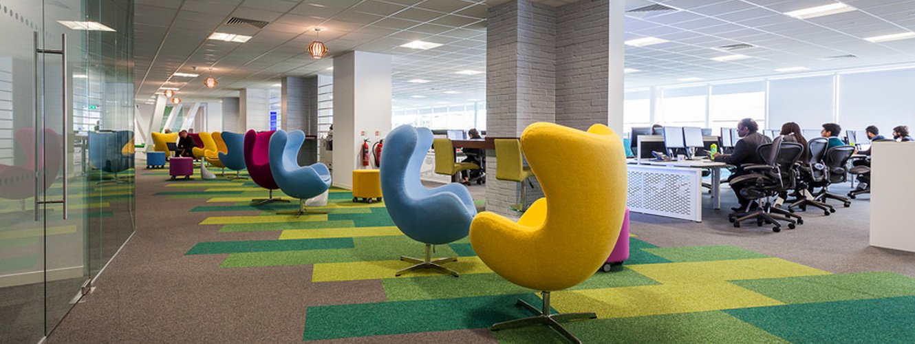 Injecting colour into office design